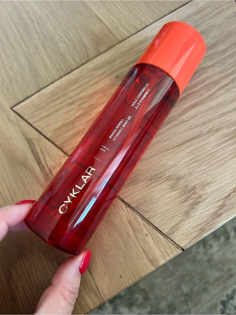 New Cyklar Naked Neroli Vitamin C Body Oil